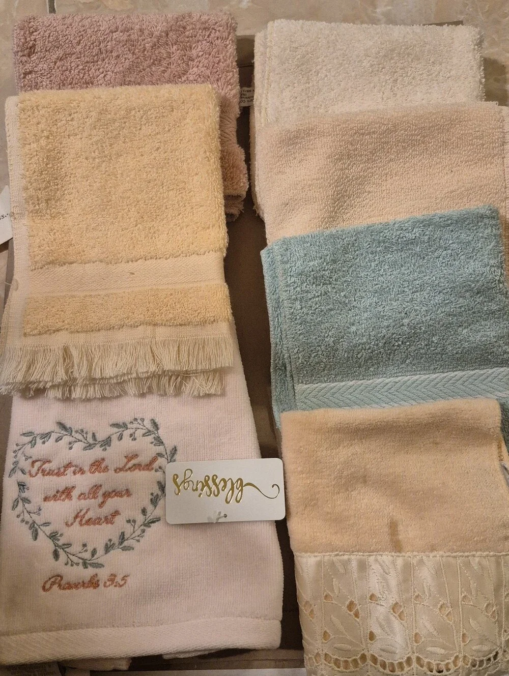 7 Wash Clothes Premium Brand New Oversized Thirsty And Fancy Velvet Finish